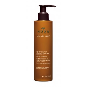 Rêve de Miel ® Очищающий гель для снятия макияжа для сухой чувствительной кожи, 200 мл